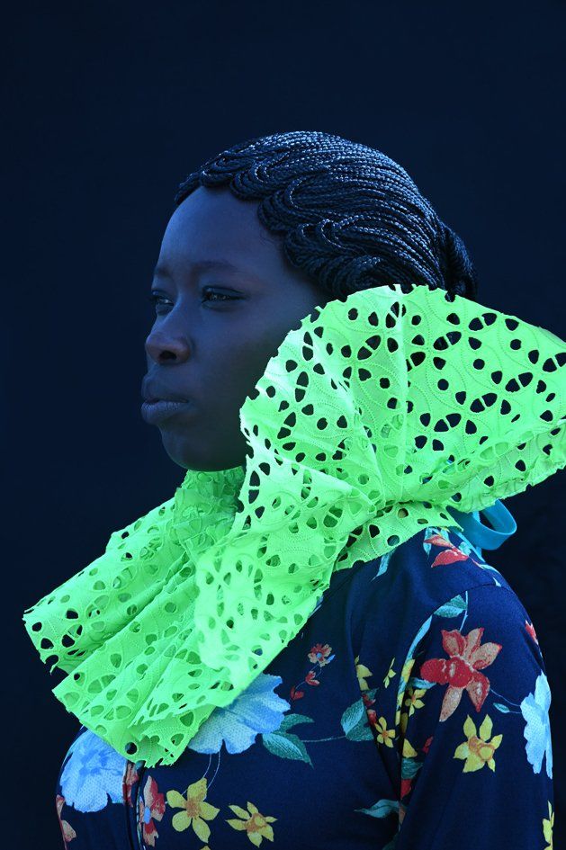 Vert majesté, 2019, Édition limitée à 15 exemplaires Photo noir et blanc montée sur plexiglas antireflet, dibond et cadre baroque, 100 x 70 cm & 150 x 100 cm