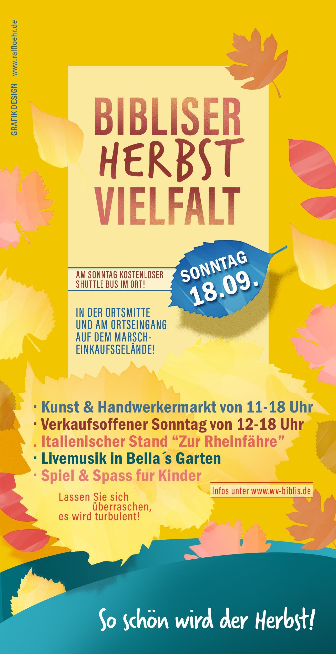 Bibliser Herbstvielfalt Biblis, Kunst- Handwerkermarkt, Kunsthandwerkermarkt, Verkaufsoffener Sonntag 2022