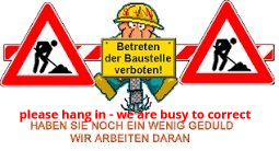 Hang in please - we are busy to correct Hang in please - we are busy to correct