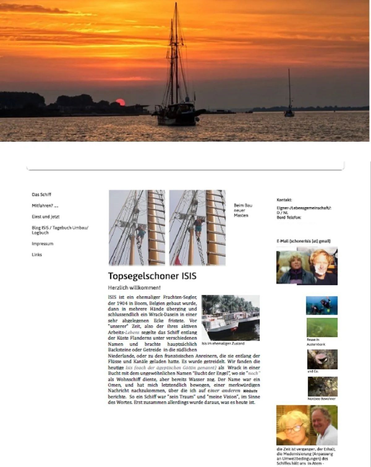 die Website wurde vorubergehend geschlossen Topsegelschoner