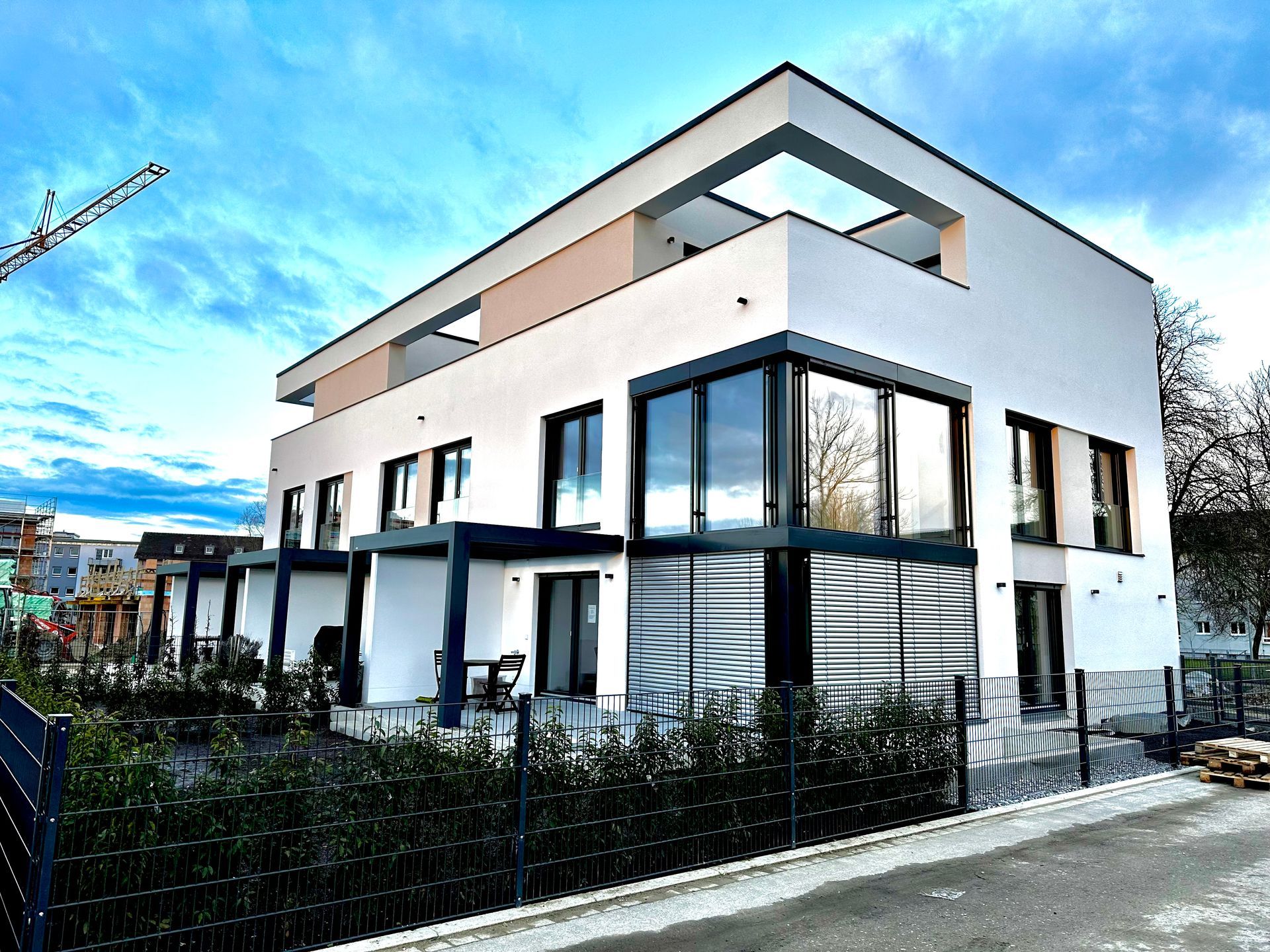 Unser Bauvorhaben kennzeichnen sich durch hochwertige Architektur und Ausführung.