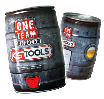 KS Tools Partyfässchen Edelpils 5 Liter