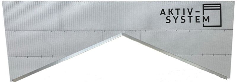 Spitzbogen - Rollladenkasten AKTIV-SYSTEM Schrägbogen - Spitzbogen - Rollladenkasten AKTIV-SYSTEM