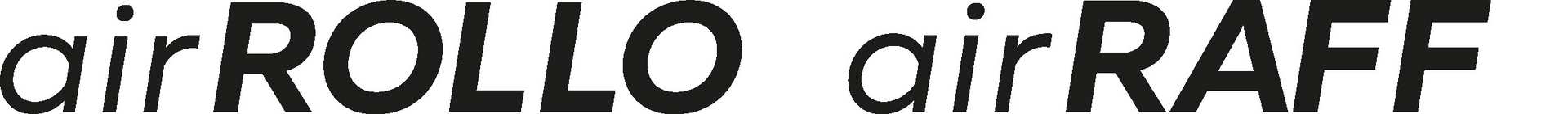 airROLLO airRAFF AKTIV-SYSTEM airROLLO airRAFF AKTIV-SYSTEM