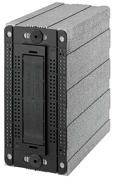 gedämmter Mauerkasten - horizontal verstellbar - AKTIV-SYSTEM gedämmter Mauerkasten - horizontal verstellbar - AKTIV-SYSTEM