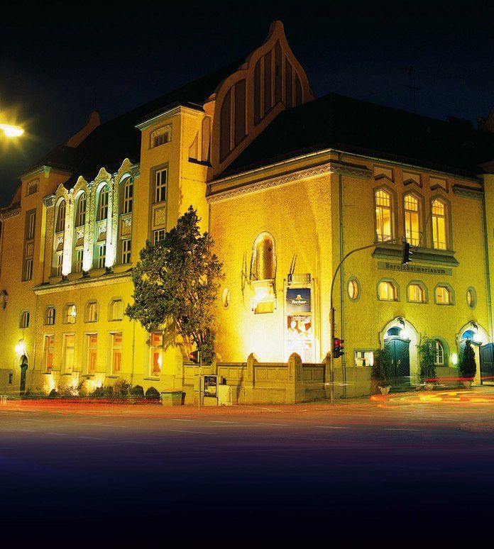 Comödie Fürth bei Nacht