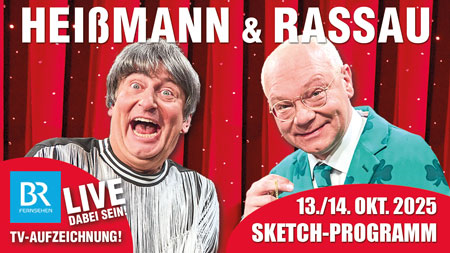 TV-Aufzeichnung in der Comödie Fürth am 13. und 14. Oktober