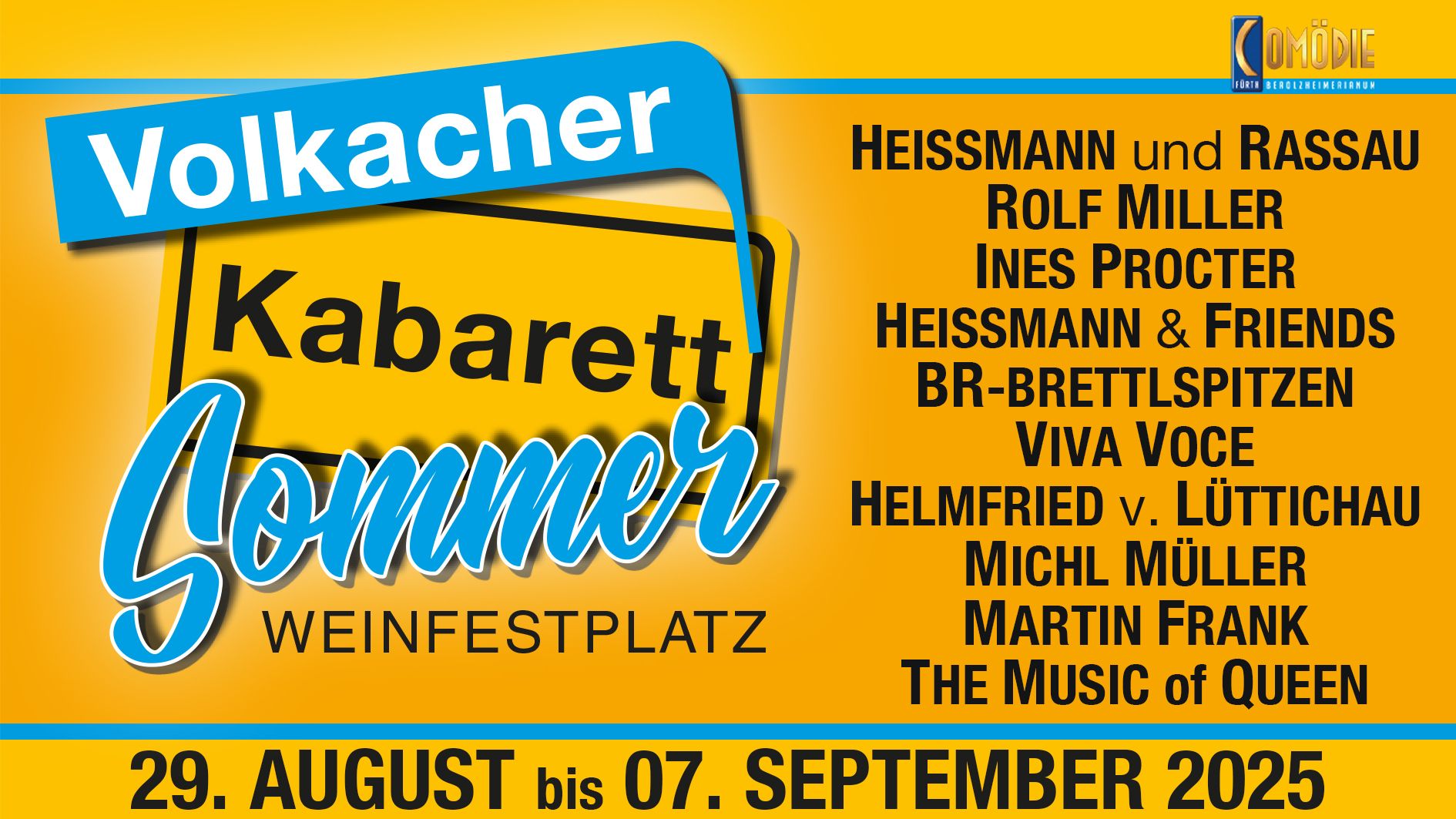 Volkacher Kabarett Sommer 2025