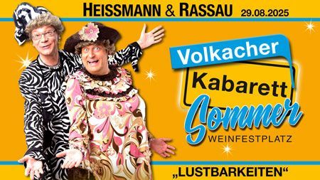 Lustbarkeiten Volkacher Kabarett Sommer