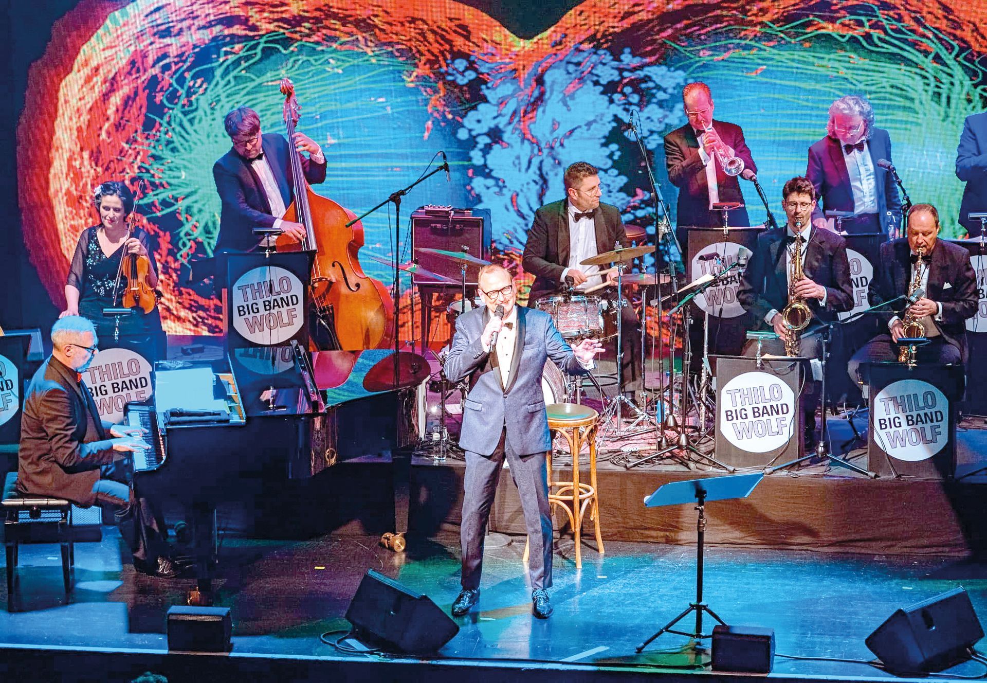 Volker Heißmann singt Udo Jürgens, Volker Heißmann zusammen mit der Thilo Wolf Big Band