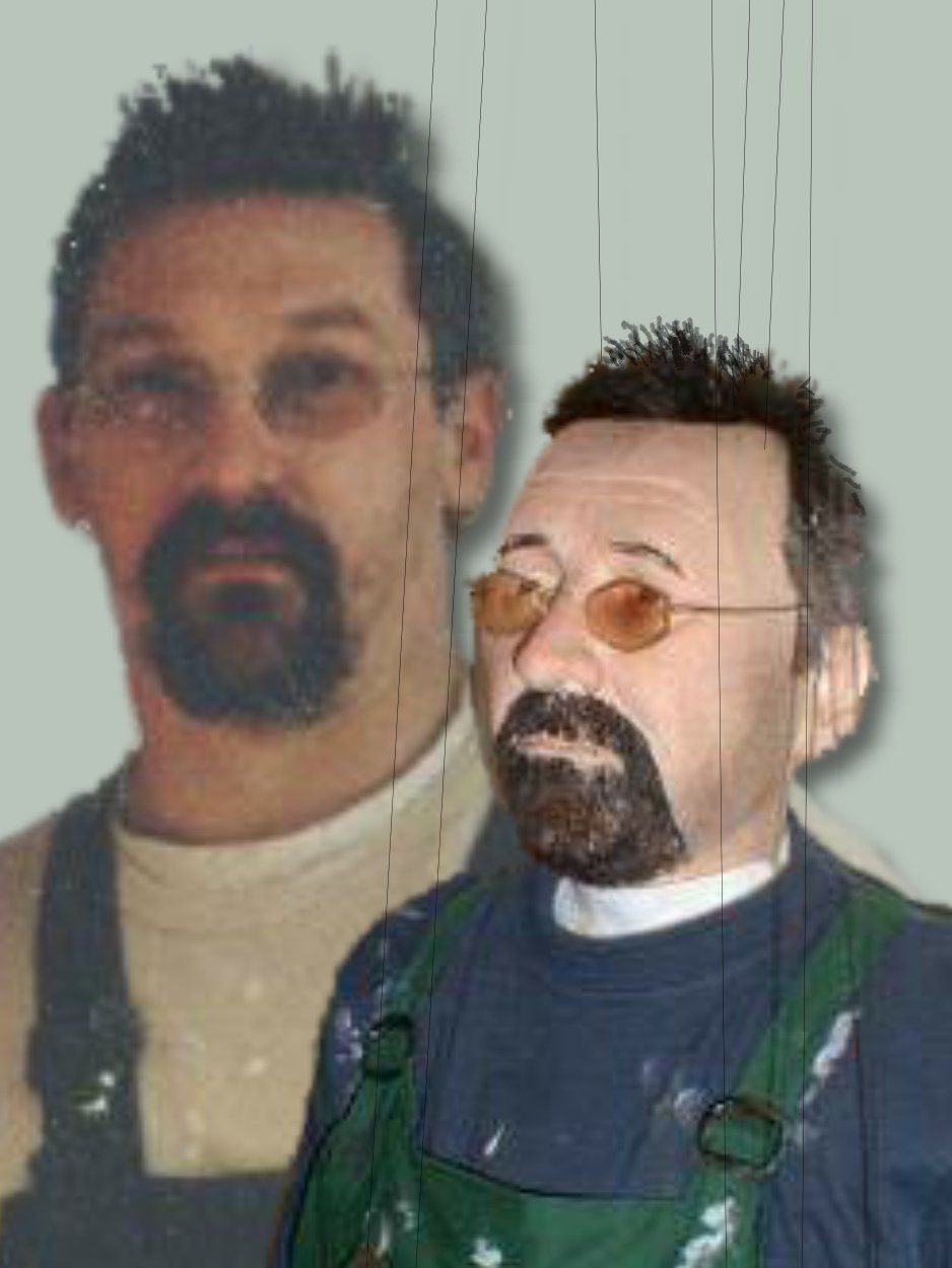 Marionette nach Foto Handwerker #marionettenachfoto