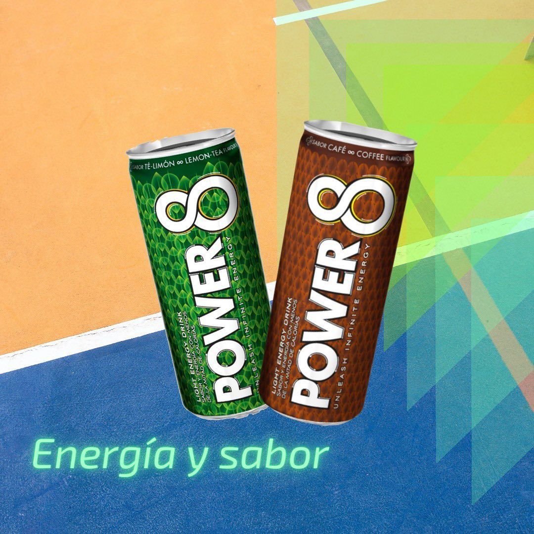 La primera bebida energética saludable es Power 8