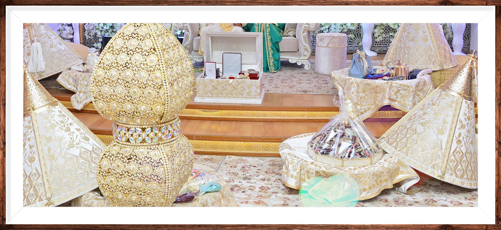 Eine traumhaft marokkanische Hochzeit in einem Schloss mitten auf einer kleinen Insel!!