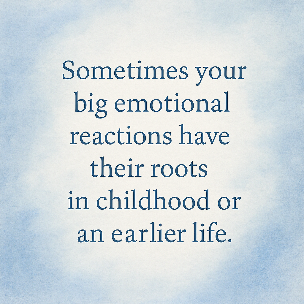 Zitat über emotionale Heilung und innere Freiheit auf Sternenhintergrund.