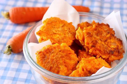 Recette de galettes de carottes de Nathalie Alexandre