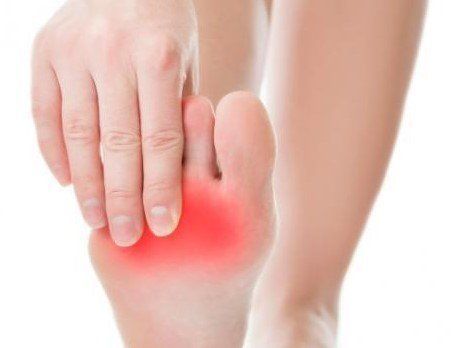 brulure suite syndrome main pied