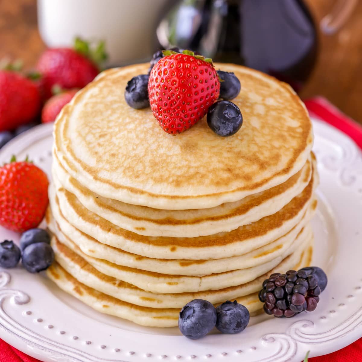 Recette de pancakes au lait de coco de Nathalie Alexandre