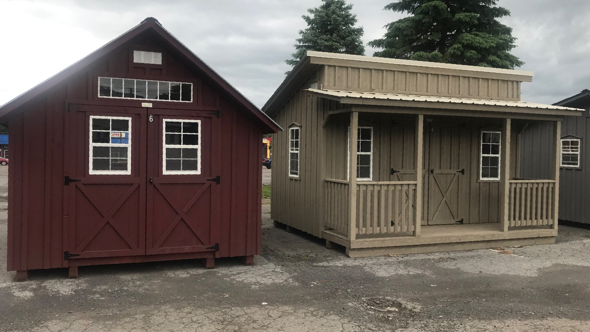 Display Sheds