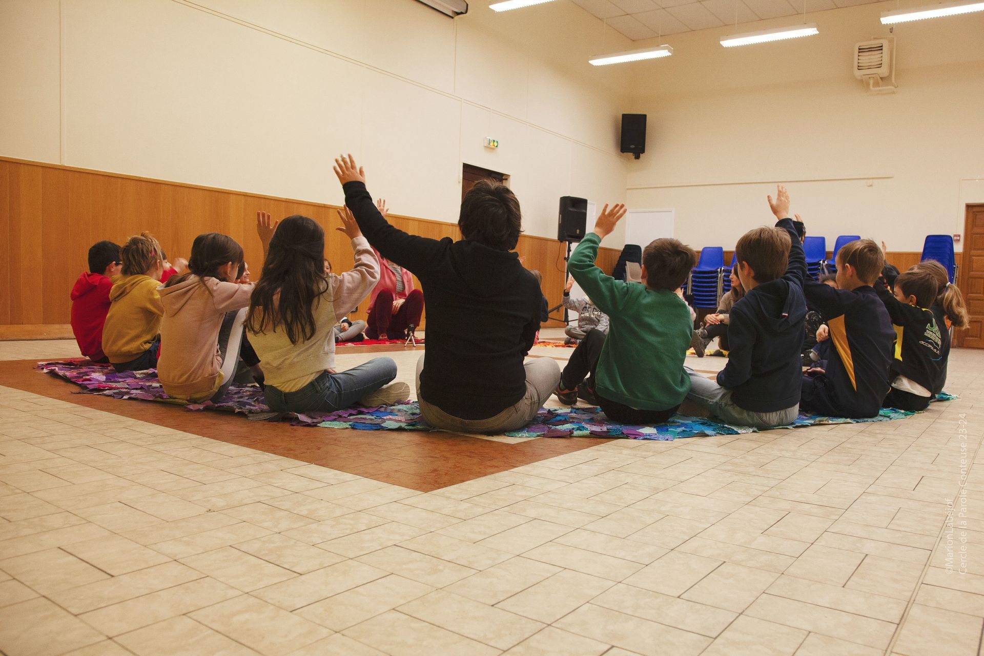 Cercles de la Parole Conteuse - scolaires Cercles de la Parole Conteuse- Compagnie Conte