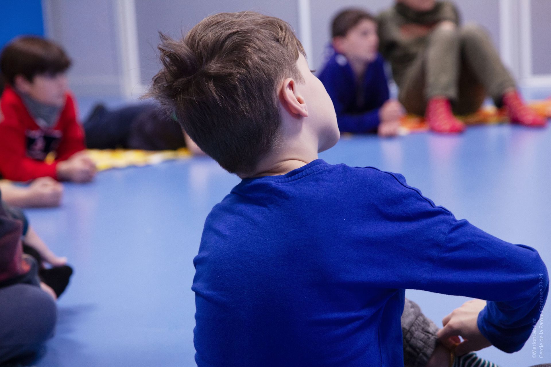 Cercle de la parole conteuse-Compagnie Conte- Projet financé avec le concours de l'Union Européenne avec le Fond Européen Agricole pour le Développement Rural et la Région PACA