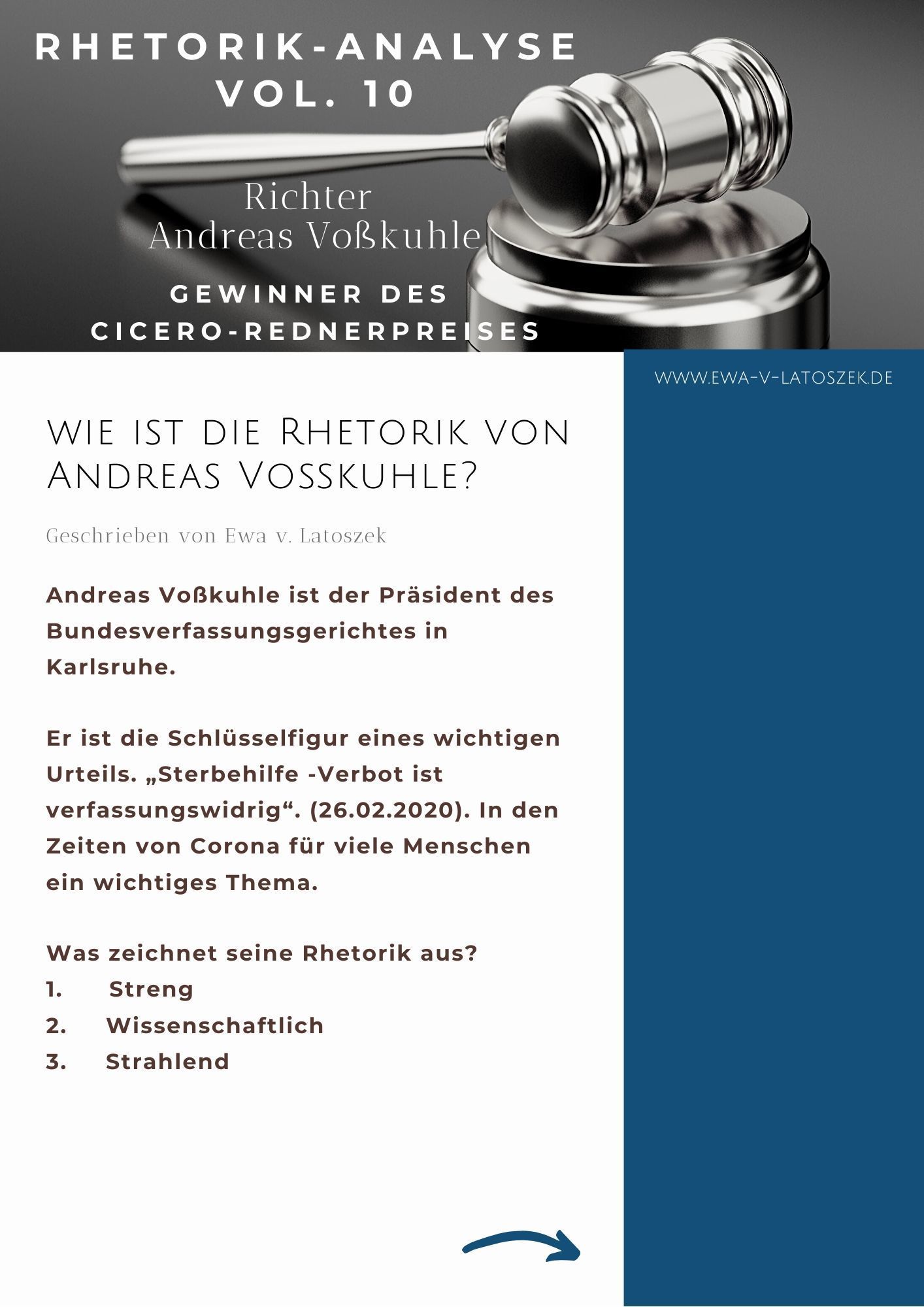Andreas Voßkuhle ist ein deutscher Rechtswissenschaftler.