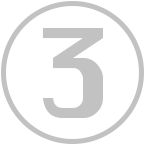 Number 3 with Circle