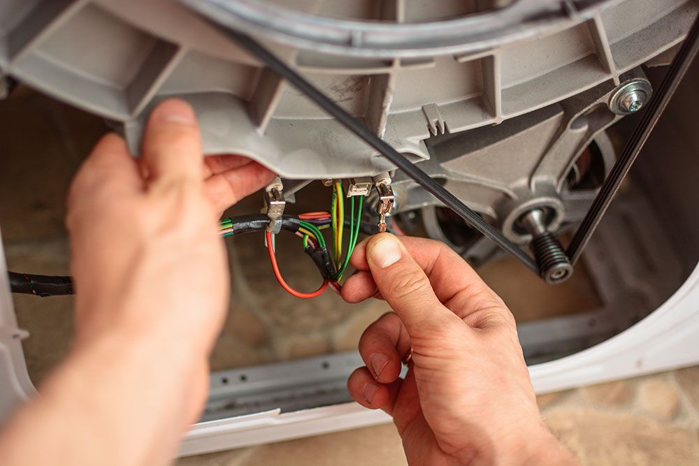 Commercial Laundromat Washer Repair Image