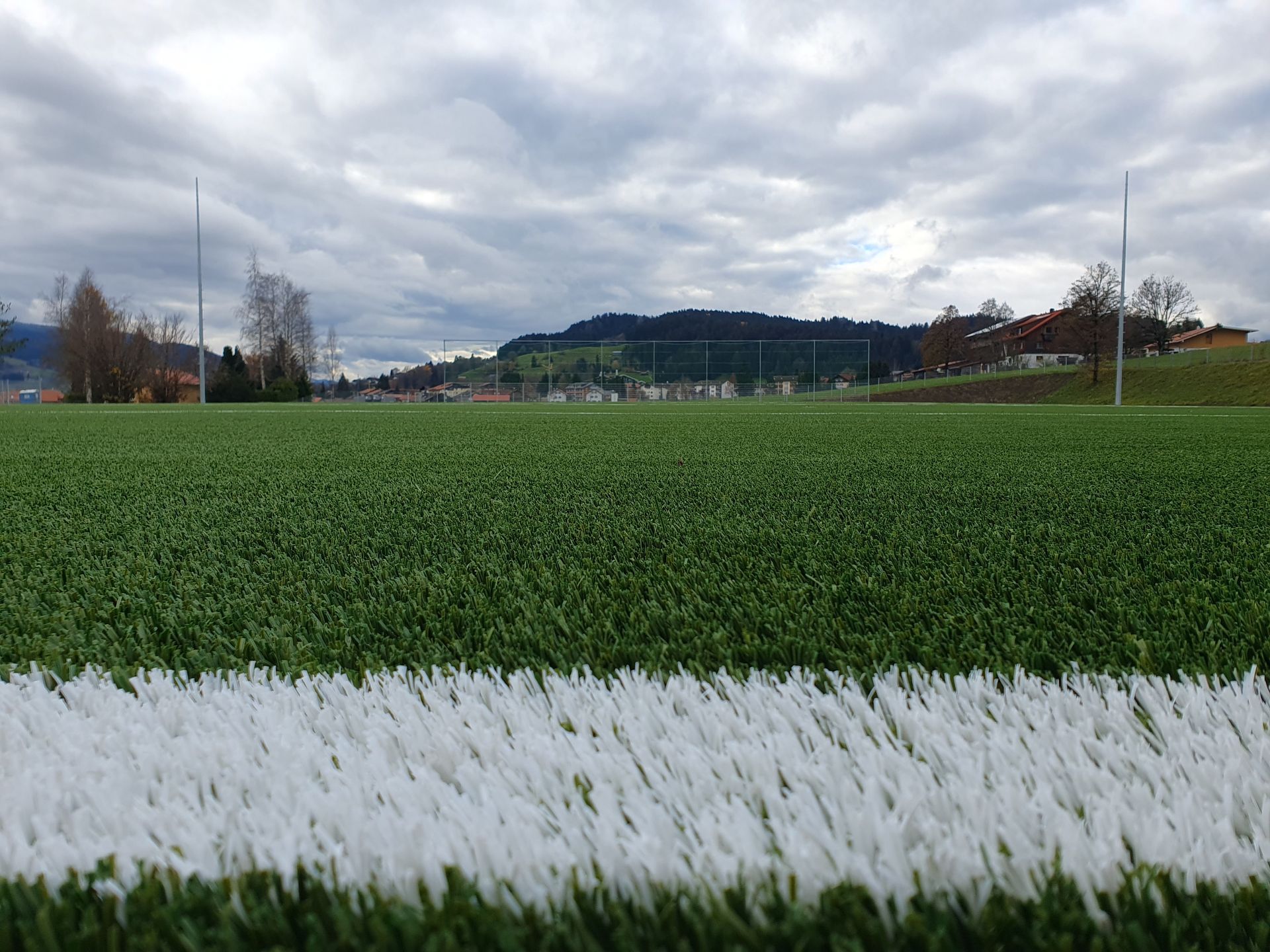 Einweihung des Kunstrasenplatzes