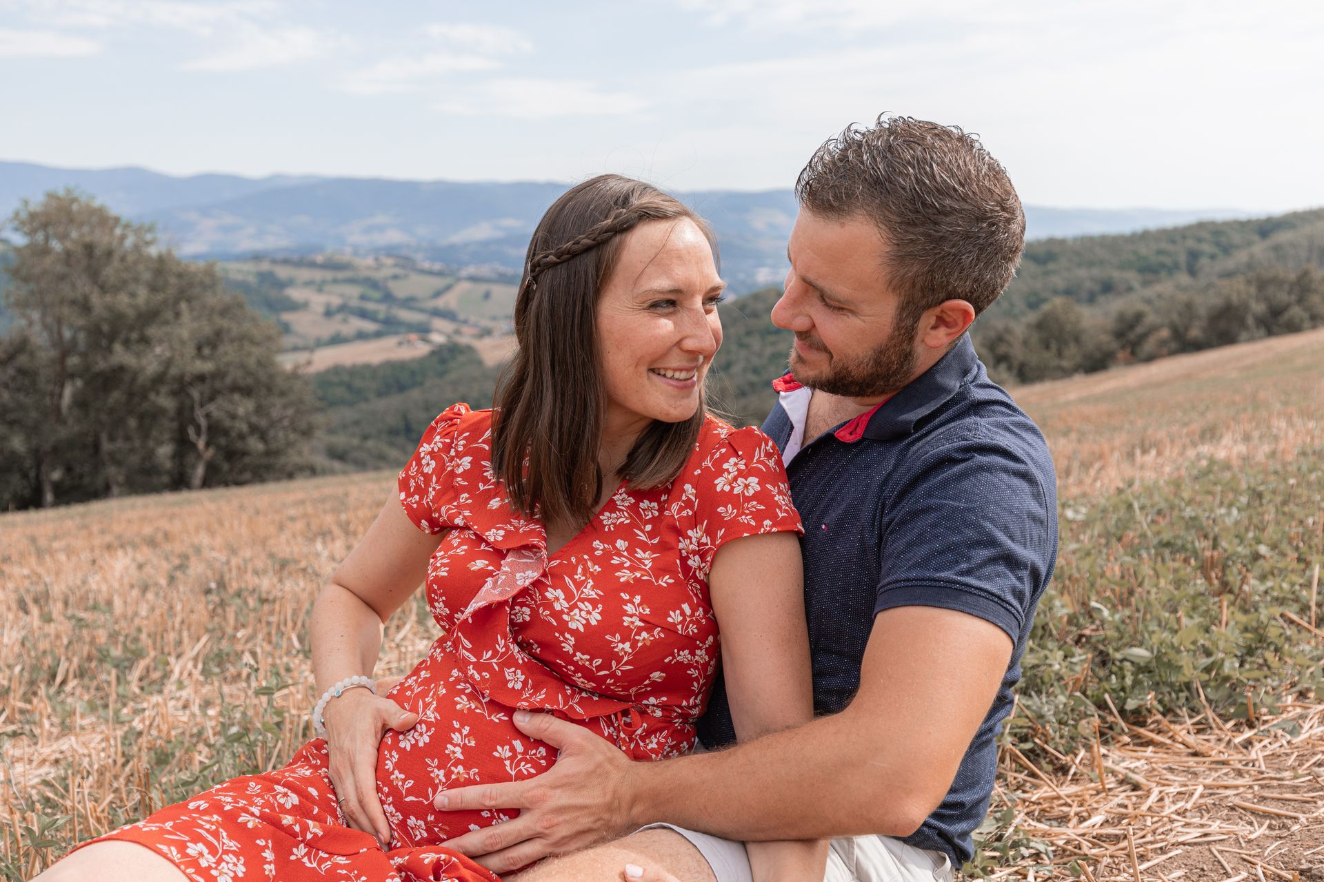 photographe de grossesse et shooting naissance saint-etienne