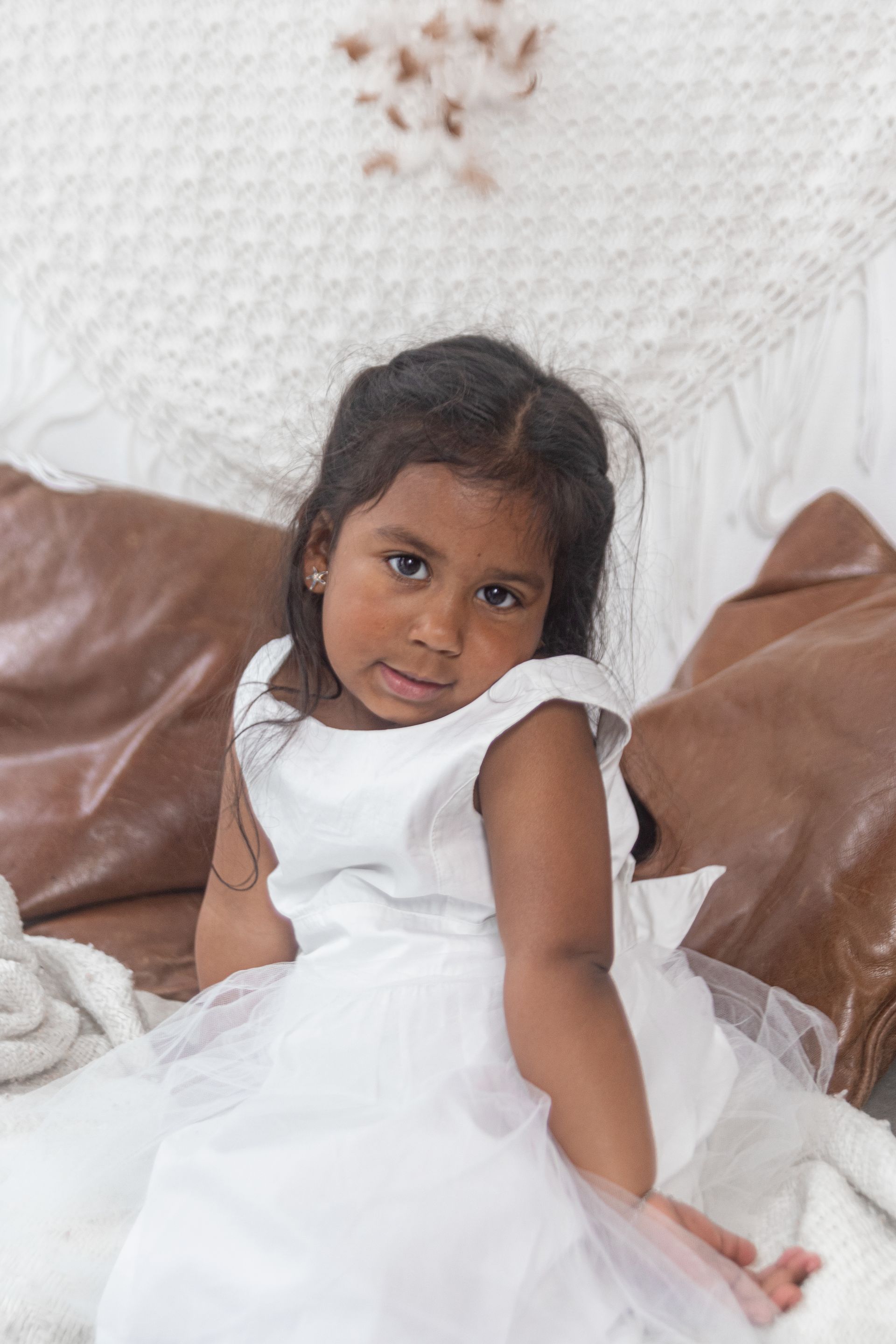 Portrait d'enfant en studio sur Saint-Etienne