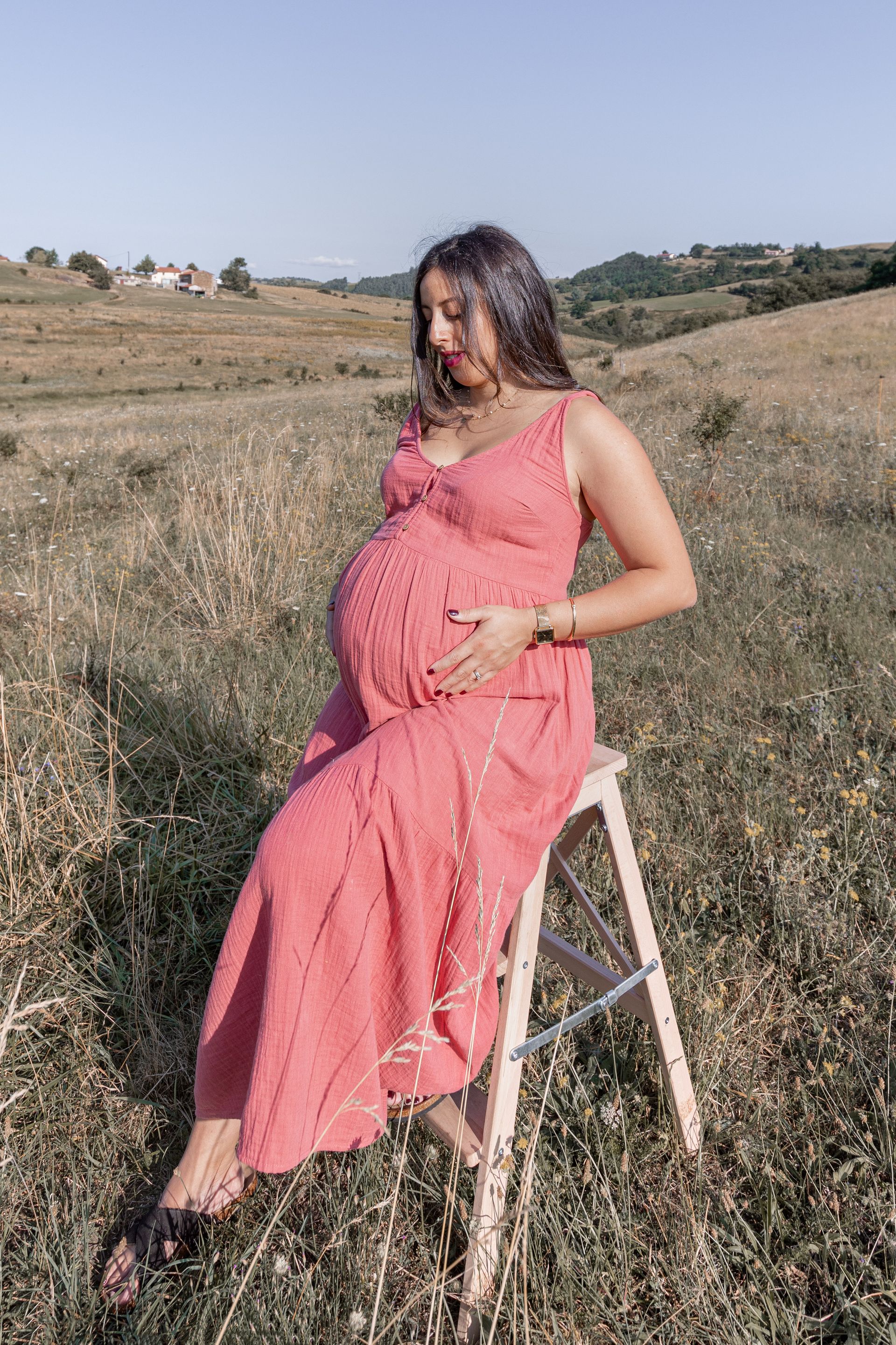 shooting photo de grossesse Saint-Etienne