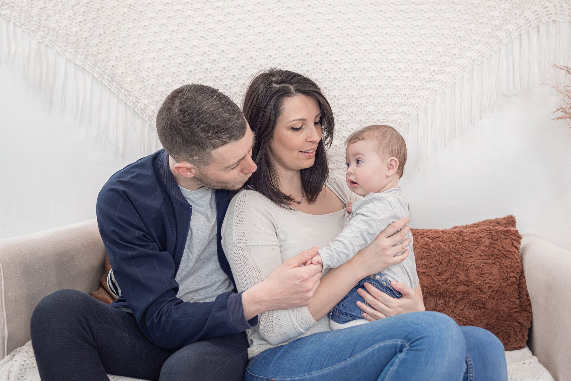 photo famille avec bébé saint-etienne