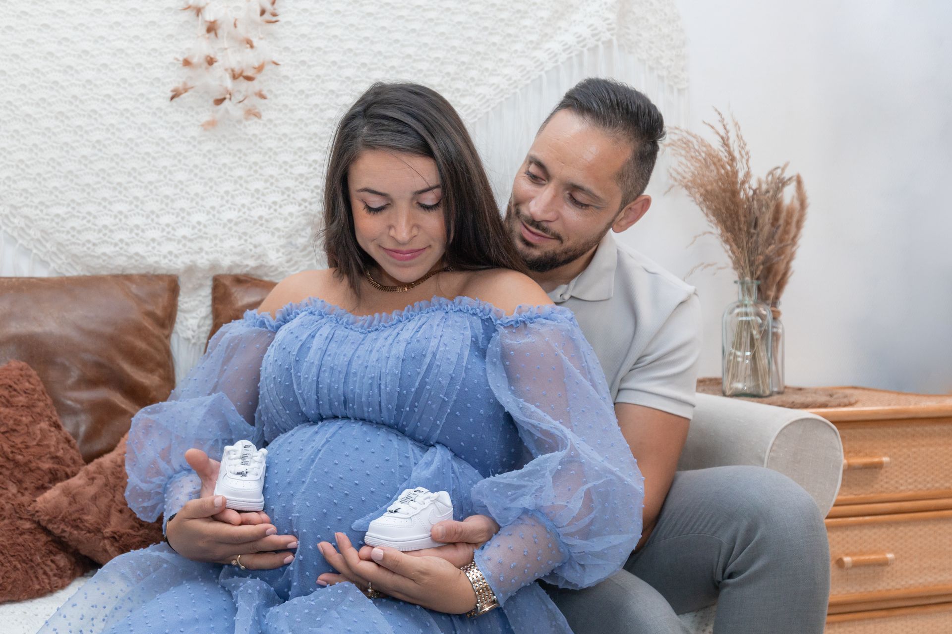 Shooting photo de grossesse Saint-Etienne