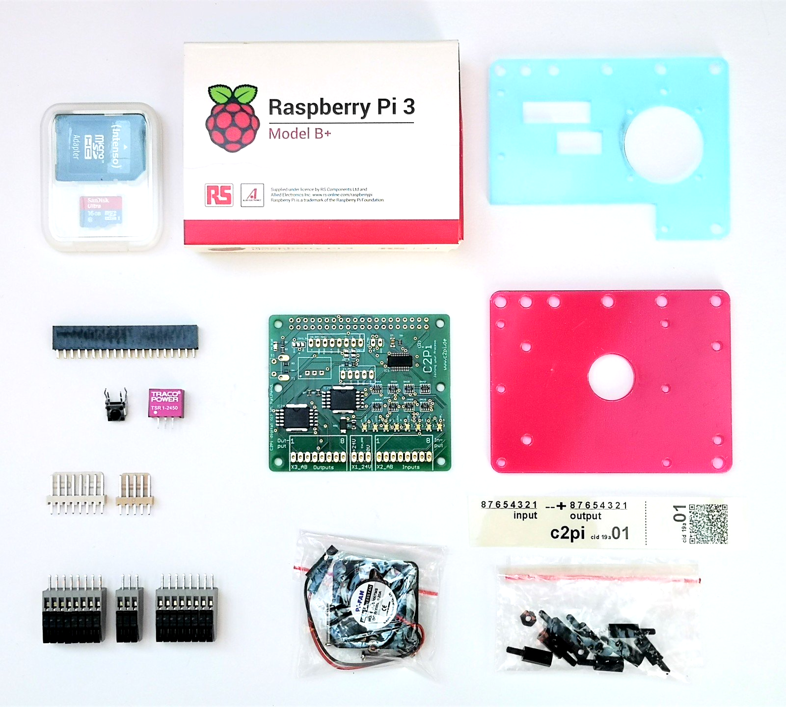 C2Pi 258e und seine Bauteile
