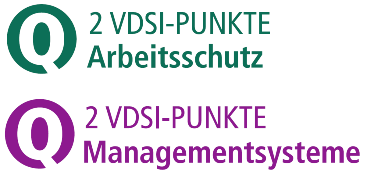 VDSI Weiterbildungspunkte für unsere Weiterbildungen