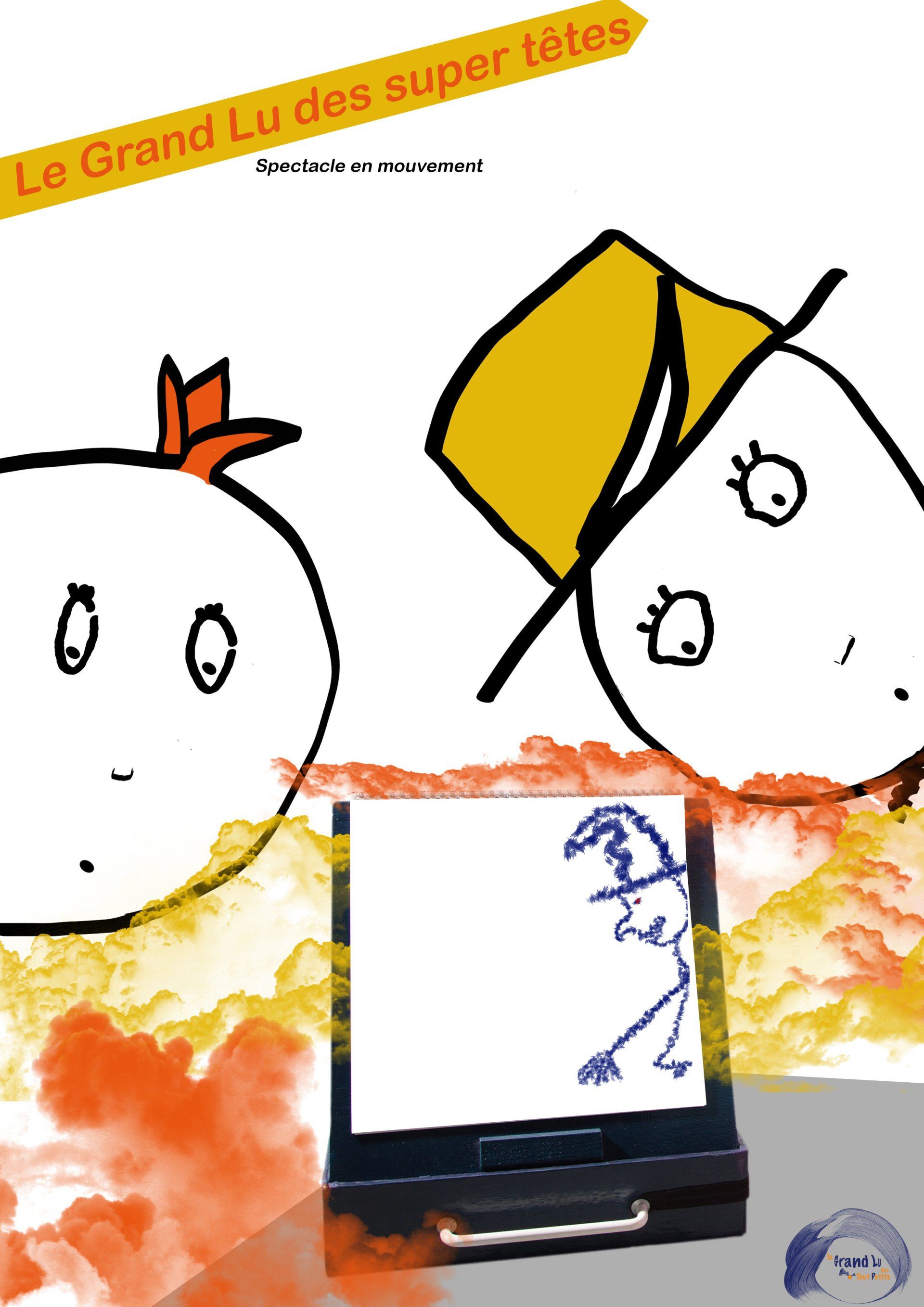 Le Grand Lu des Super Têtes Marion Labéjof et Anne lopez