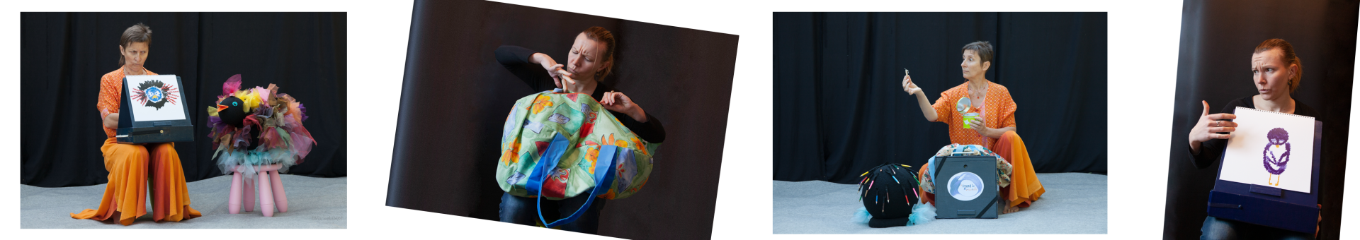 Le spectacle du Grand Lu Grand Lu, spectacle, Anne Lopez et Marion Labéjof