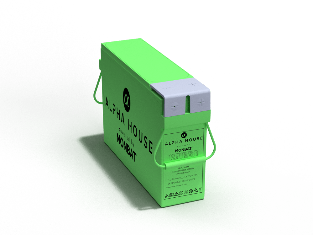 12MVR75TA (12V 75Ah)