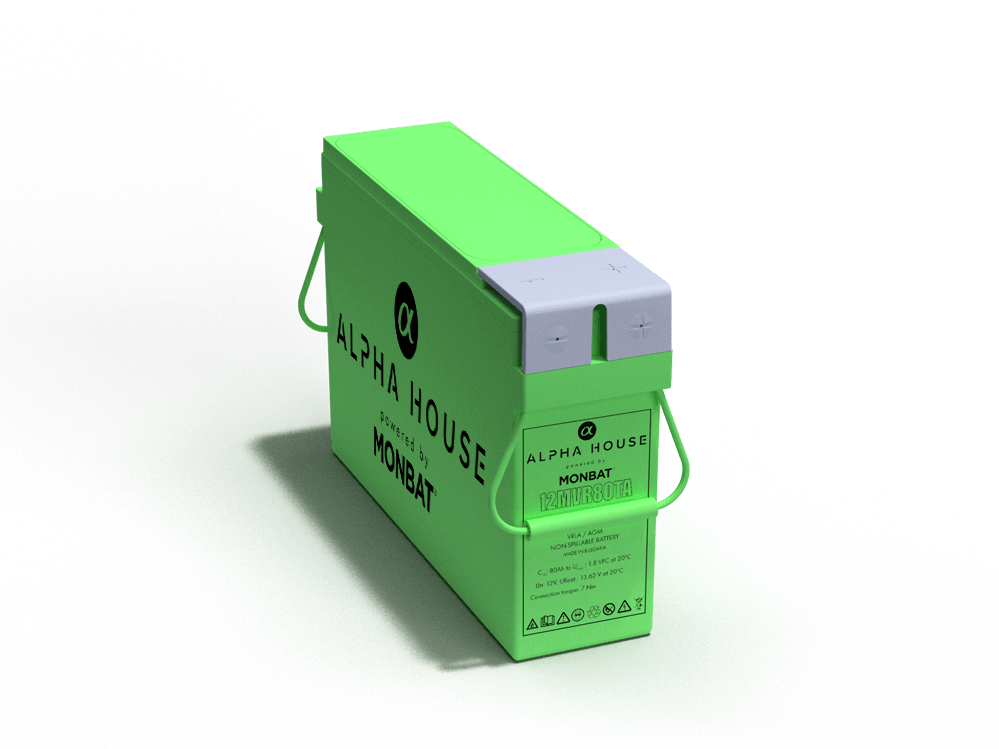 12MVR80TA (12V 80Ah)