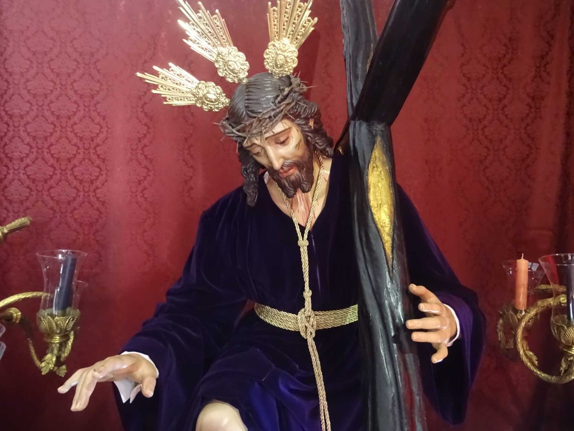 Suspendido Vía Crucis con Ntro Padre Jesús de la Caridad en su Tercera Caída