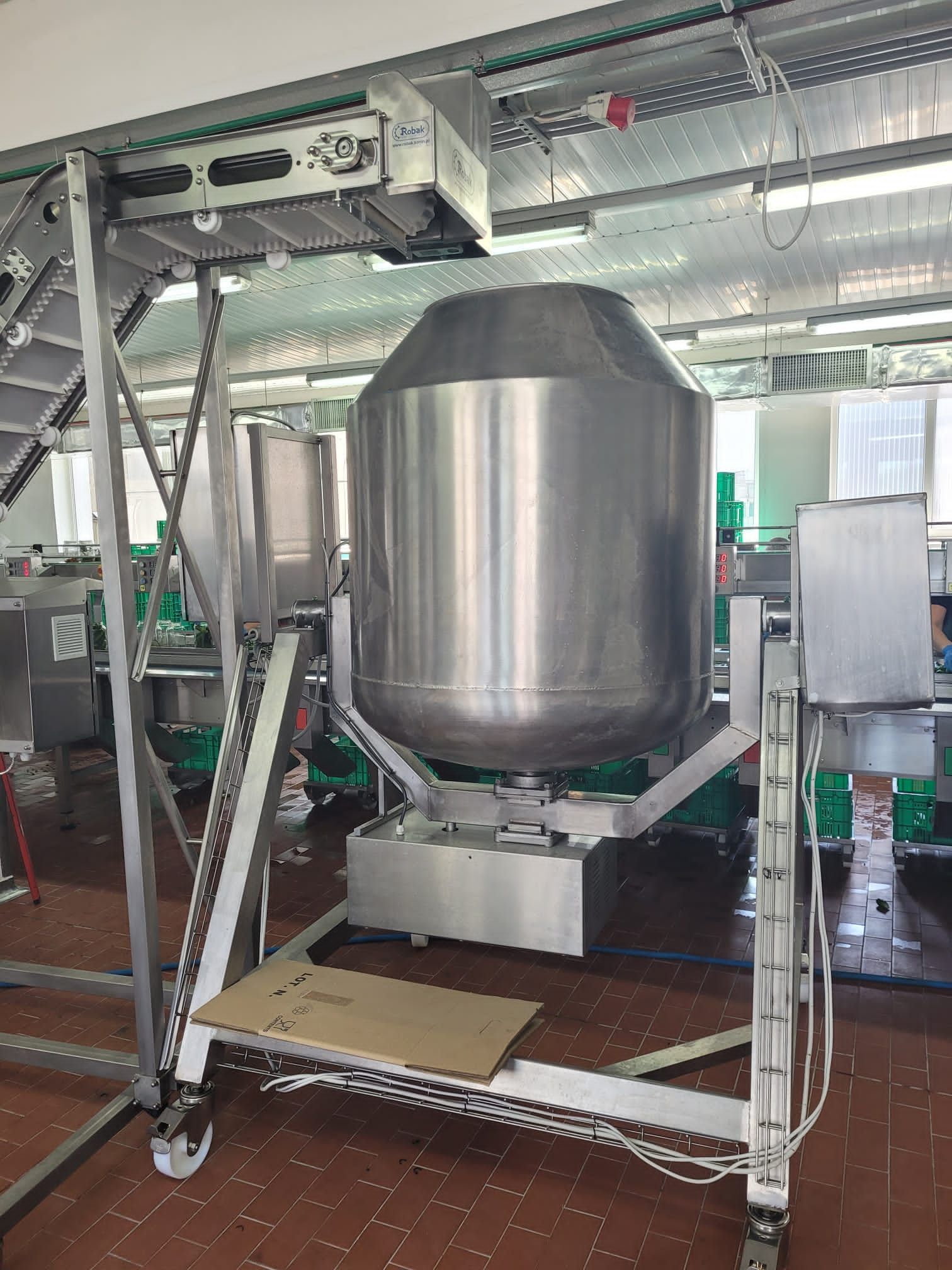 Mischer Lebensmittelproduktion Maschinenbau