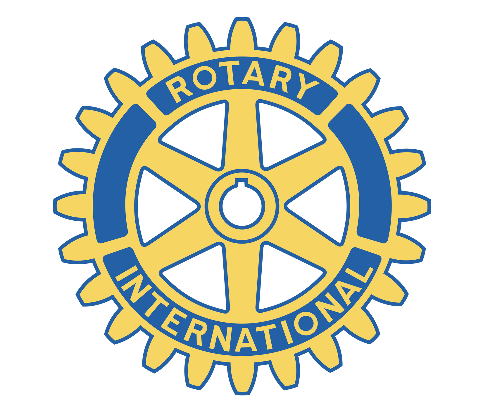 Rotary International club logo.