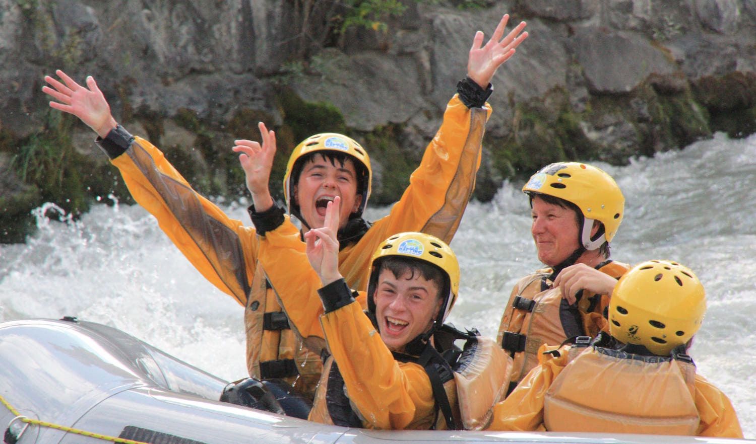 Rafting, emozioni e divertimento