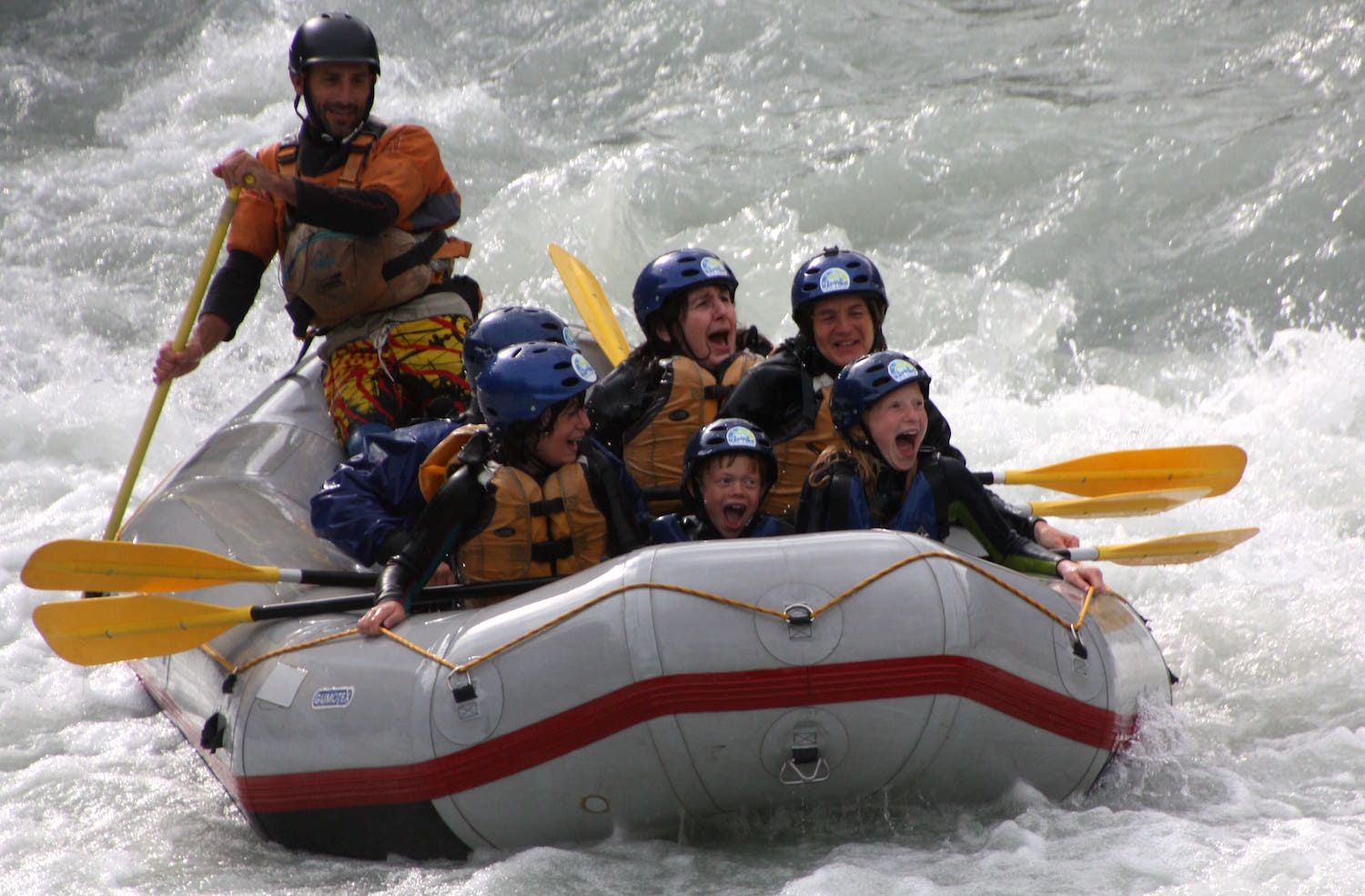 Rafting, divertimento in famiglia