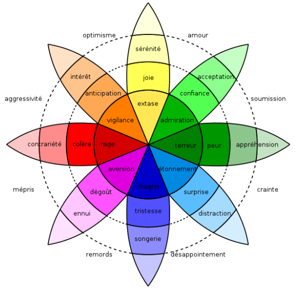 carte des émotions