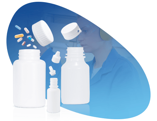 frascos goteros y pastilleros