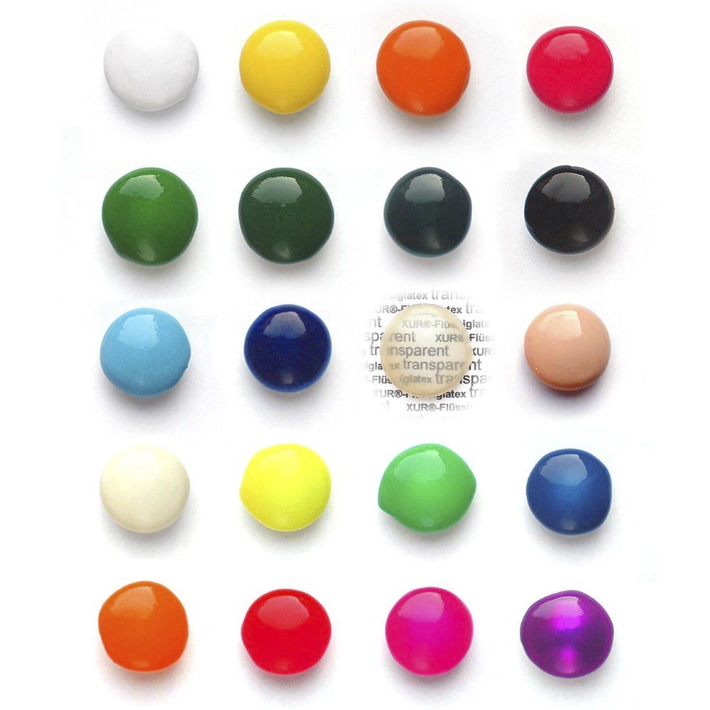 Flüssiglatex Farben