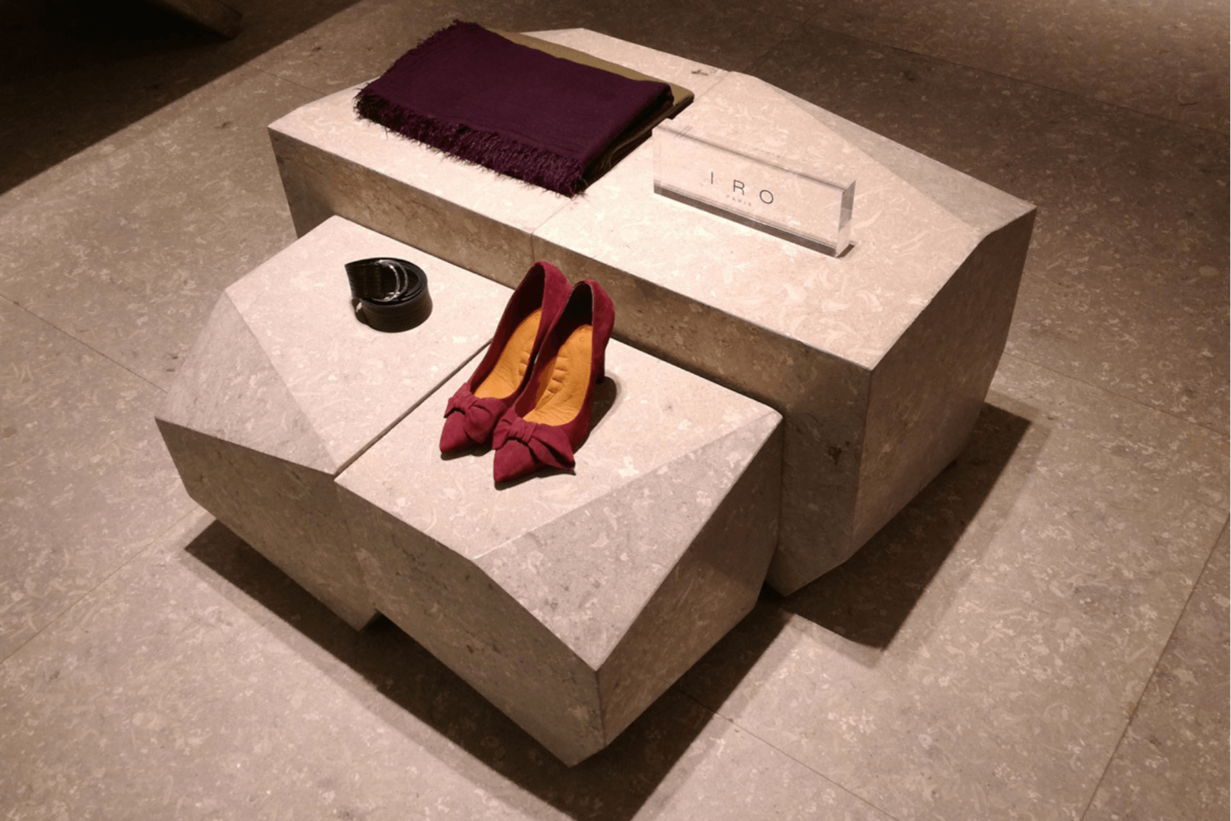 Retail interiors - marble and natural stone