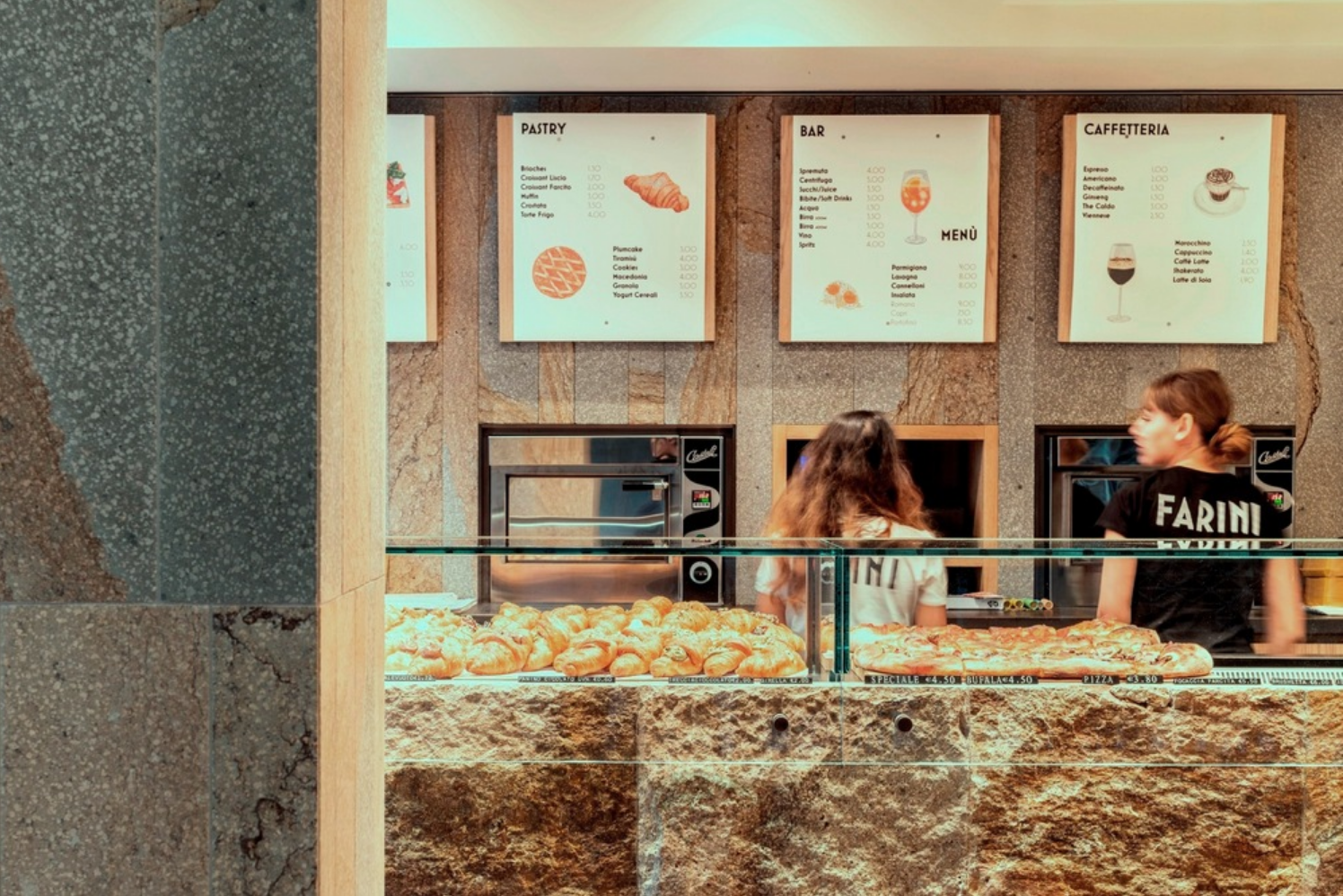 Retail interiors - marble and natural stone