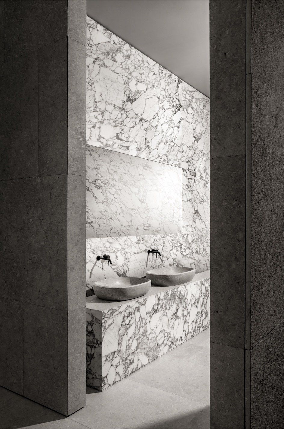 Marble bathroom